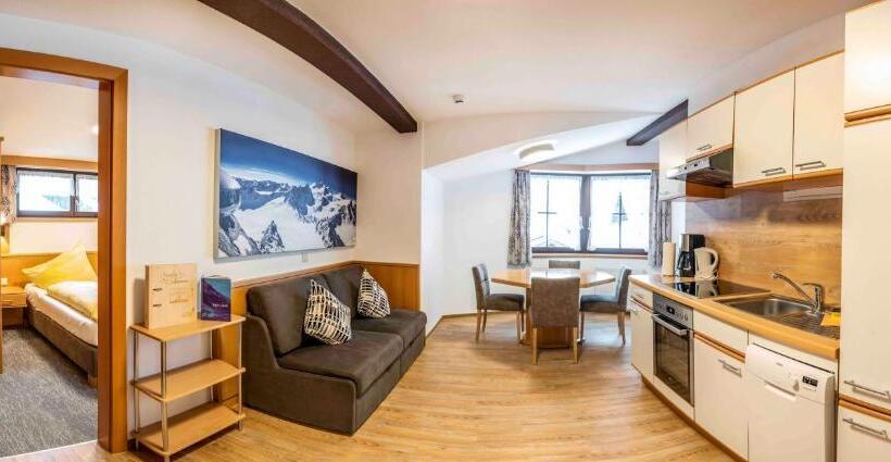 Апартаменты 1 Спальня, Almhof Reithof Pitztal