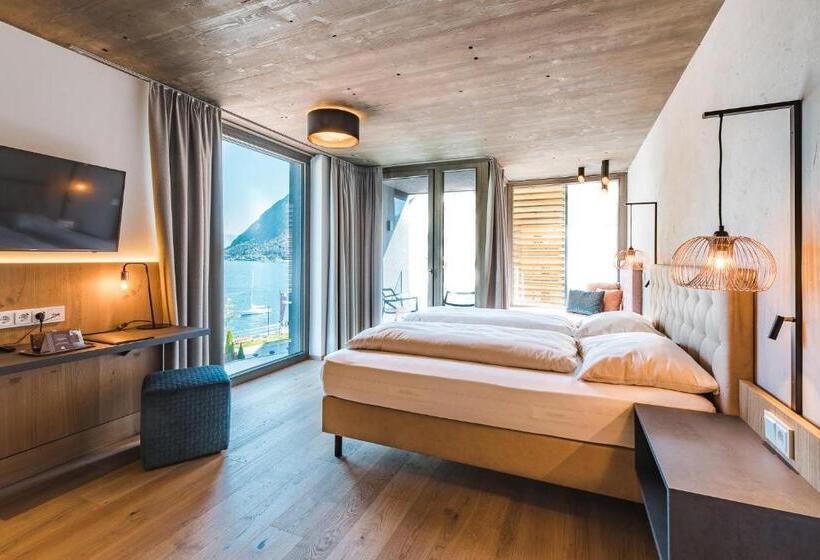 Superior room with lake view, Seehotel Einwaller   Adults Only