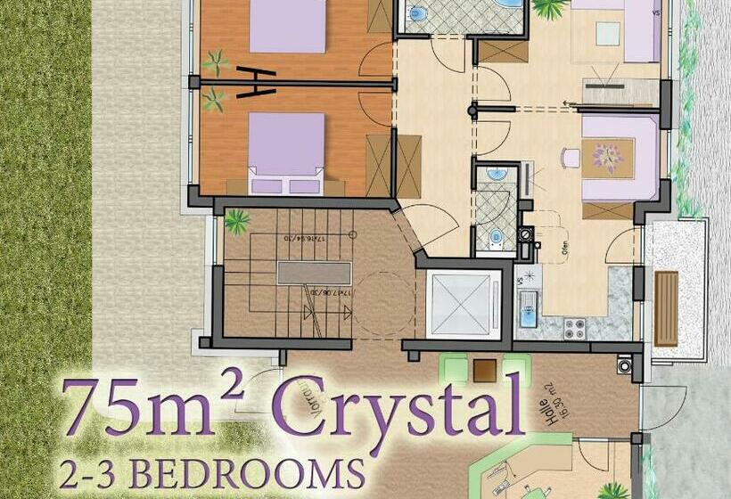 آپارتمان کامفورت 3 خوابه, Apart Central – Premium Mountain&garden