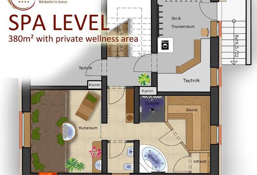 کلبه ییلاقی, Apart Central – Premium Mountain&garden
