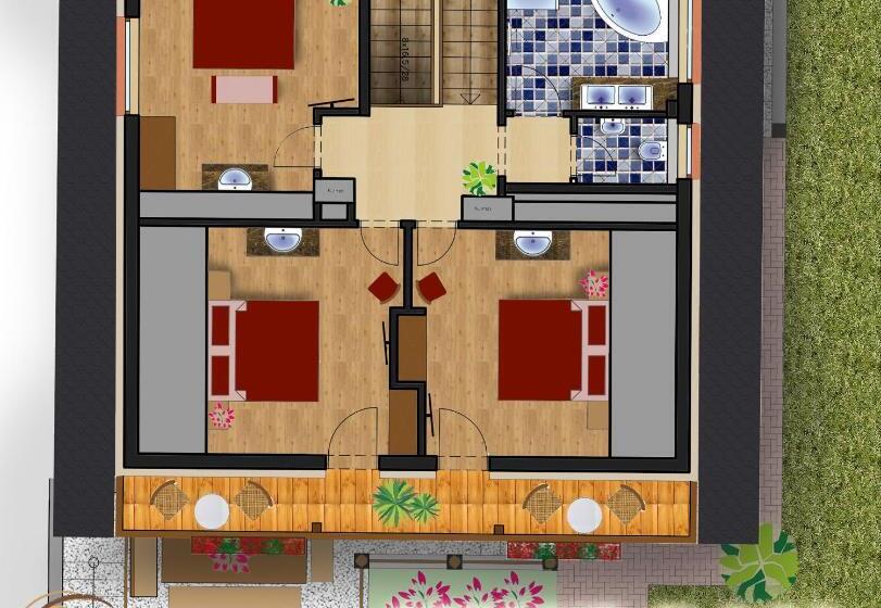 کلبه ییلاقی, Apart Central – Premium Mountain&garden