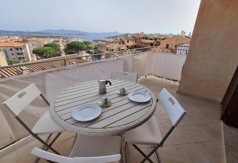 آپارتمان 2 خوابه با چشم‌انداز دریا, Residence Borgo Punta Villa