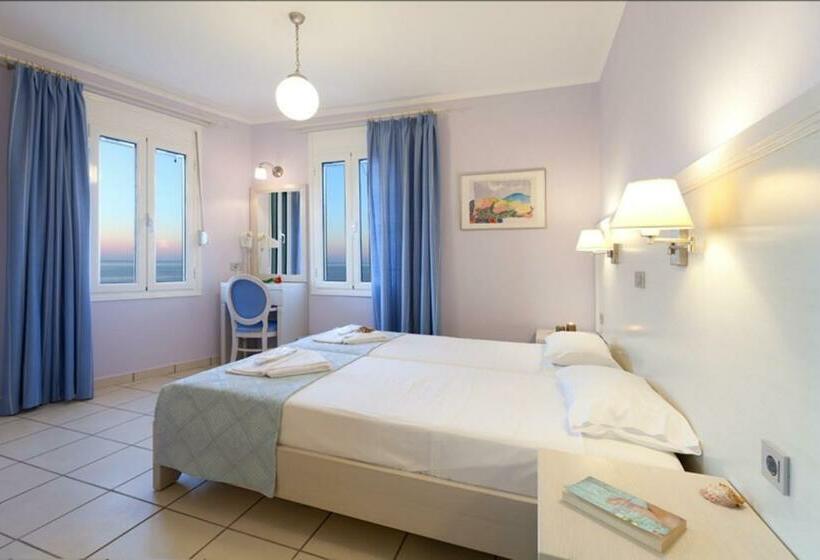 آپارتمان 1 خوابه با بالکن و چشمانداز دریا, Giorgi S Blue Apartments