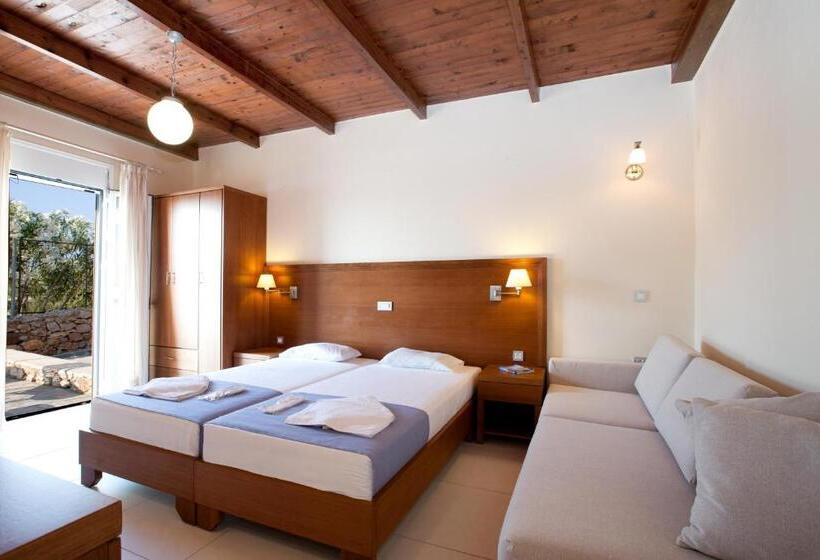 آپارتمان 1 خوابه با بالکن و چشمانداز دریا, Giorgi S Blue Apartments