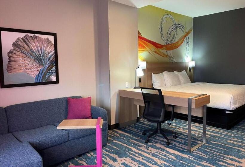Deluxe Handicapværelse, La Quinta Inn & Suites By Wyndham San Antonio Seaworld Lafb