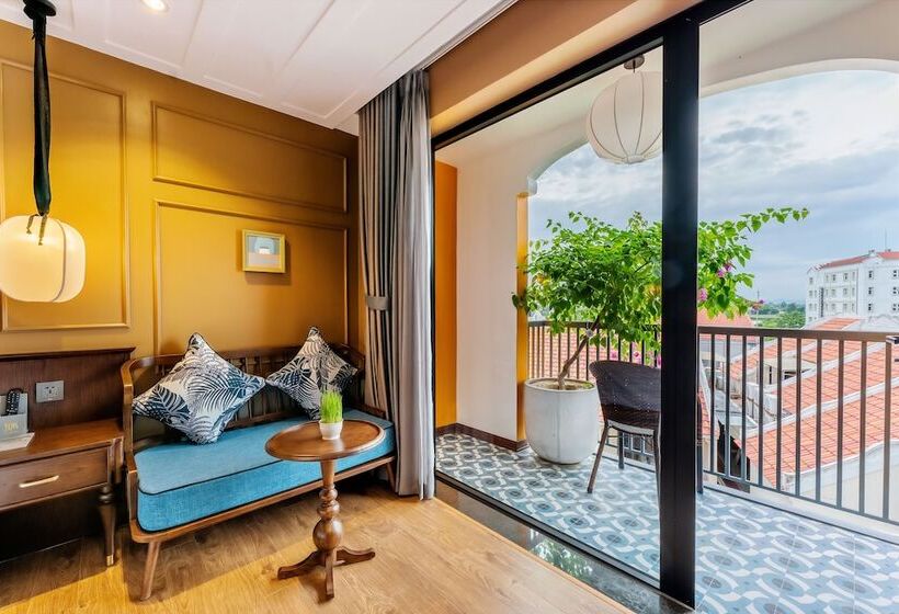 اتاق لوکس با چشم‌انداز شهر, Son Hoi An Boutique Hotel & Spa