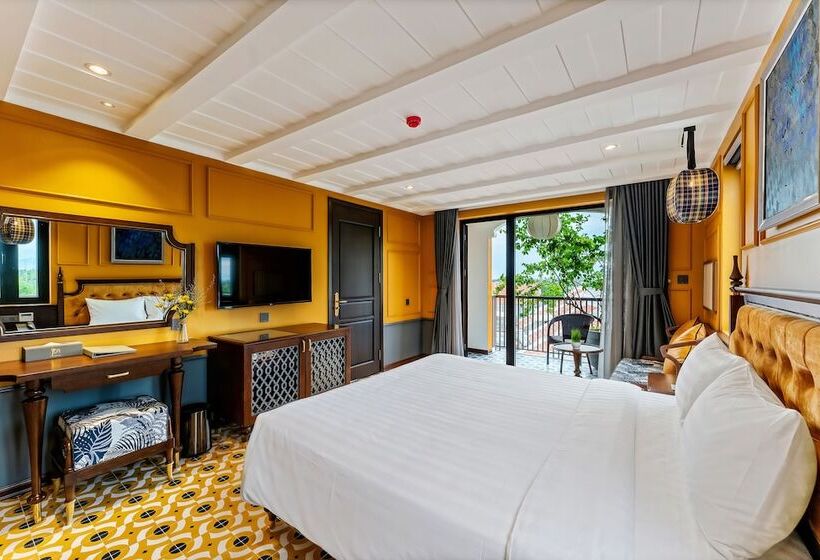 اتاق لوکس با چشم‌انداز شهر, Son Hoi An Boutique Hotel & Spa