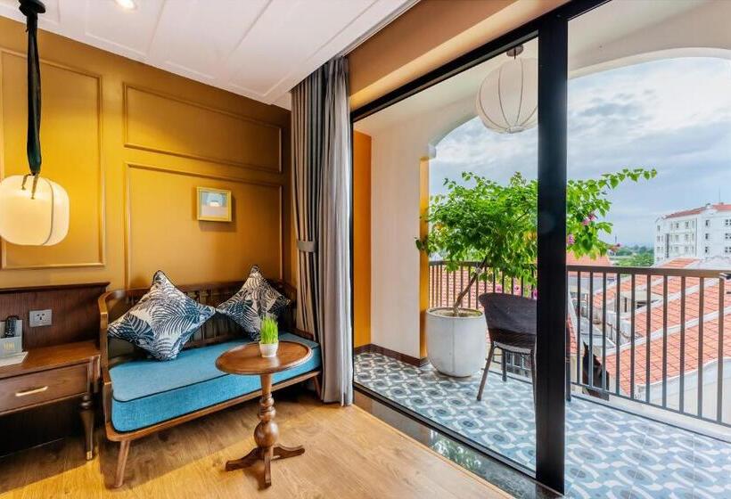 اتاق لوکس با چشم‌انداز شهر, Son Hoi An Boutique Hotel & Spa