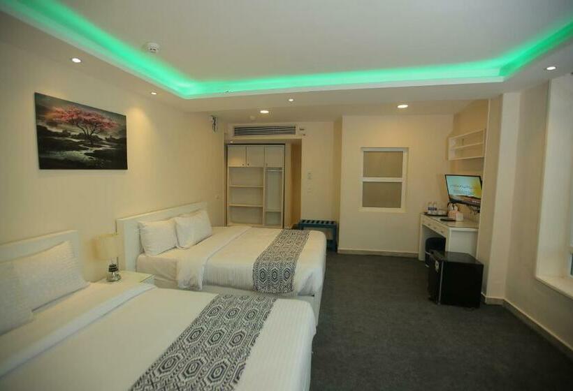 Standard Room King Size Bed, Turquoise Pyramids & Grand Egyptian Museum View
