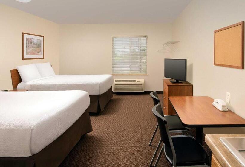 اتاق استاندارد با 2 تخت دوبل, Woodspring Suites Kansas City Lenexa