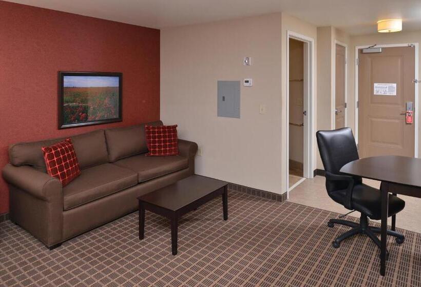 Люкс Deluxe Кровать Кинг, Hawthorn Extended Stay By Wyndham Dickinson
