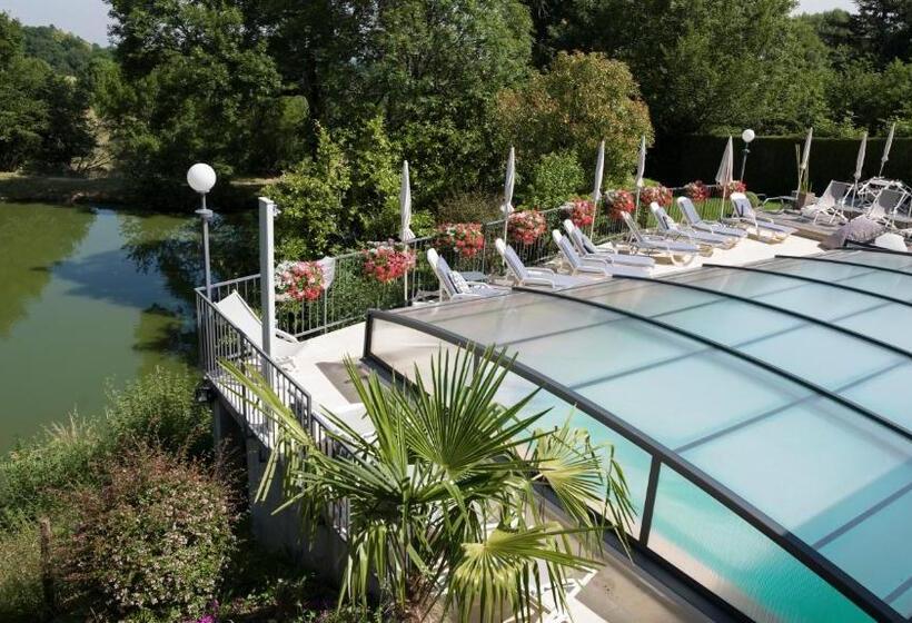Семейный Номер Вид на Сад, Logis Hôtel Auberge De L Etang