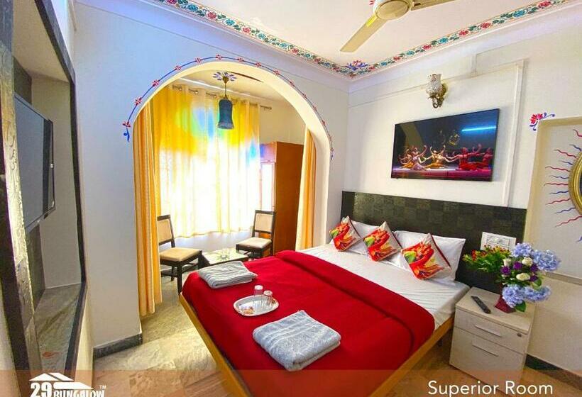 Quarto Deluxe Cama King, Raj Karn Heritage By 29bungalow