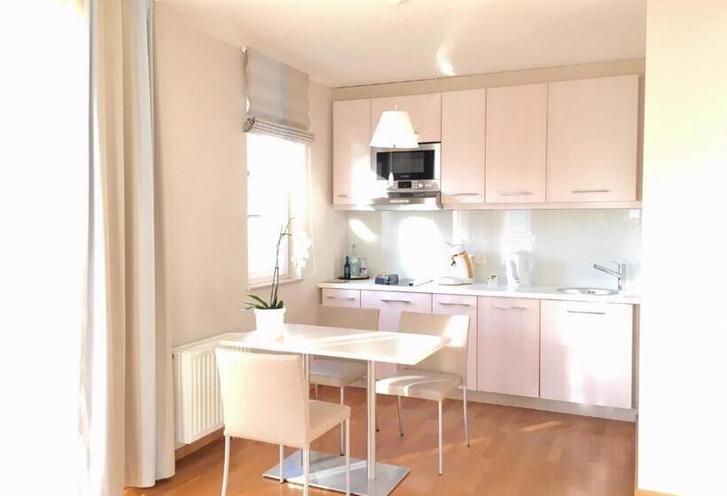 带1个卧室的公寓, Nymphe Strandhotel & Apartments