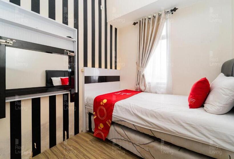 Семейный Номер, Redliving Apartemen Tamansari Panoramic   Santuy Agency Lobby P1 9