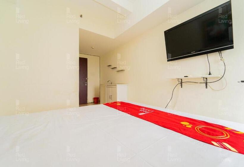 Номер Economy, Redliving Apartemen Tamansari Panoramic   Santuy Agency Lobby P1 9