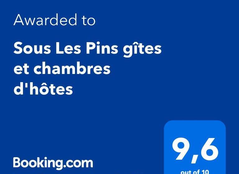 Номер Deluxe, Sous Les Pins Gîtes Et Chambres D Hôtes