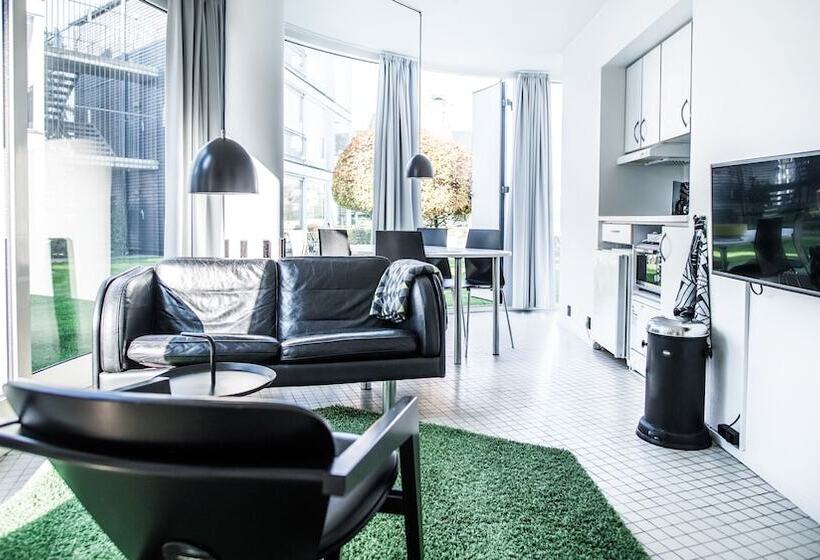 Апартаменты Внутренние 1 Спальня, Kolding Hotel Apartments