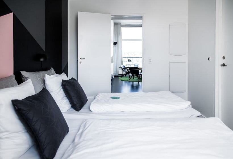 Апартаменты Пентхаус 1 Спальня, Kolding Hotel Apartments