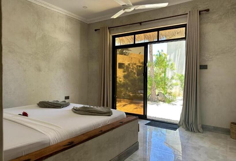 اتاق استاندارد با چشم‌انداز باغ, Jambo Beach Hotel Paje