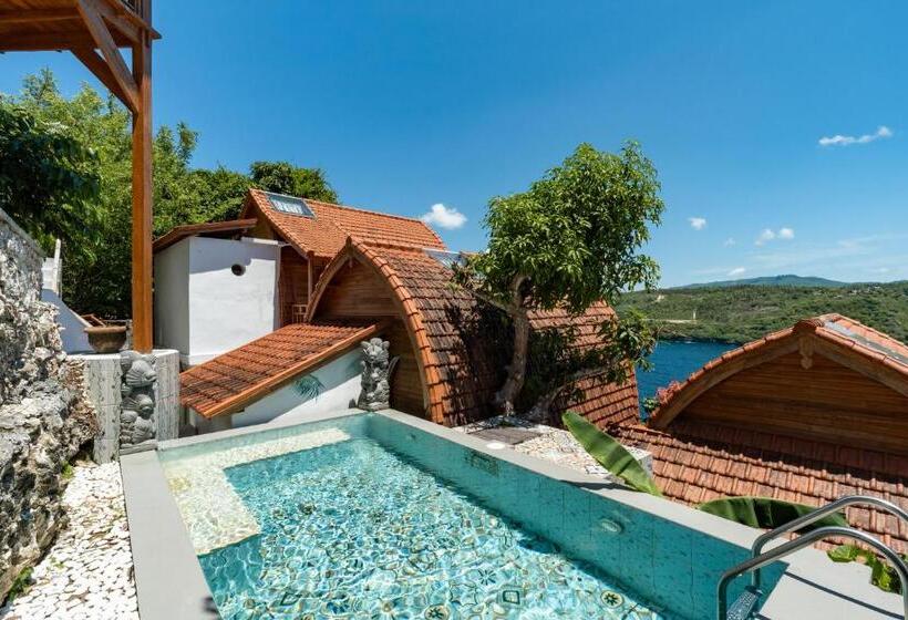 Полулюкс с Бассейном, Butterfly Villas Nusa Ceningan