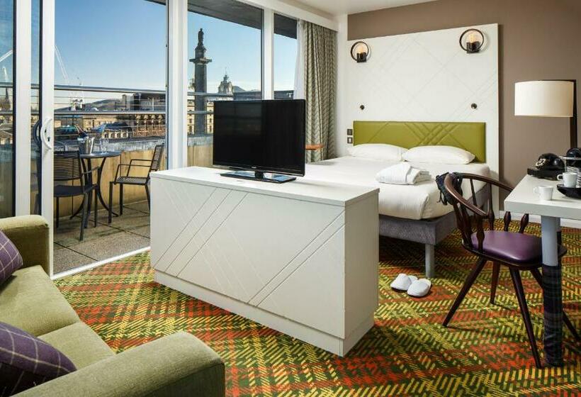 اتاق استاندارد با بالکن, Ibis Styles Edinburgh St Andrew Square