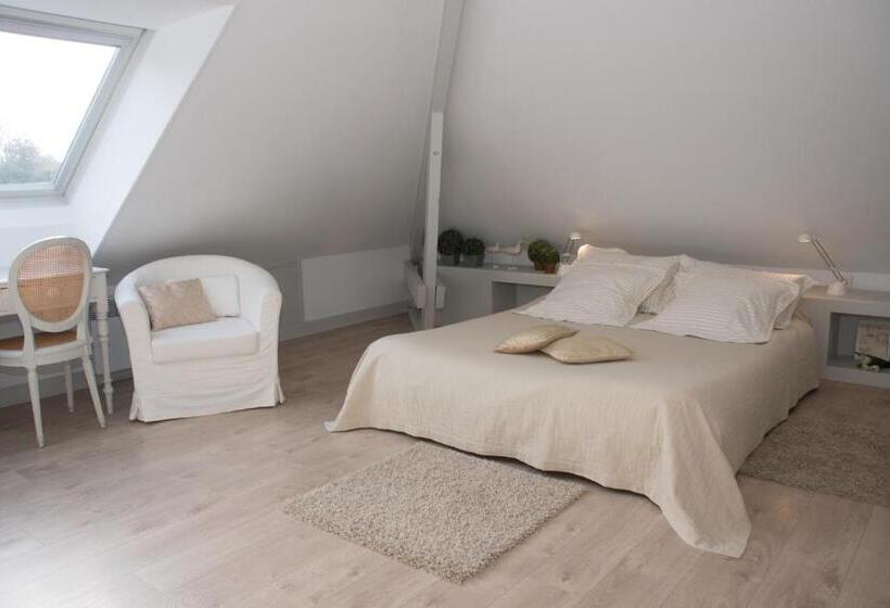 اتاق استاندارد با چشم‌انداز, Villa Flore Chambres D Hotes