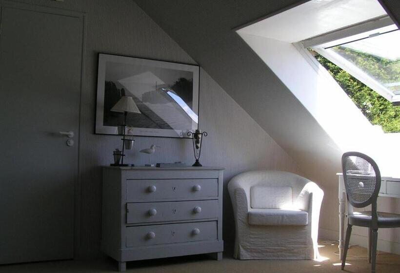 اتاق استاندارد با چشم‌انداز, Villa Flore Chambres D Hotes