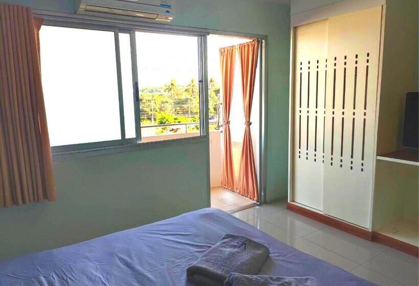 침실 1개 아파트, โรงแรมวิจิตรพร อุบล Vjp Hotel Ubon