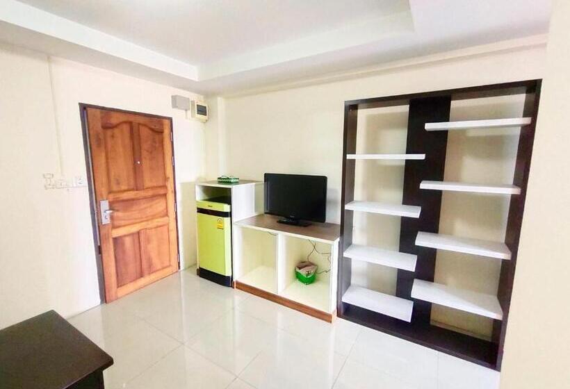 침실 1개 아파트, โรงแรมวิจิตรพร อุบล Vjp Hotel Ubon