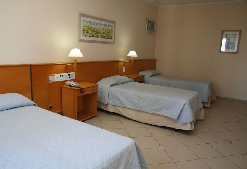 스탠다드 트리플 룸, Jaguary Hotel Sumaré