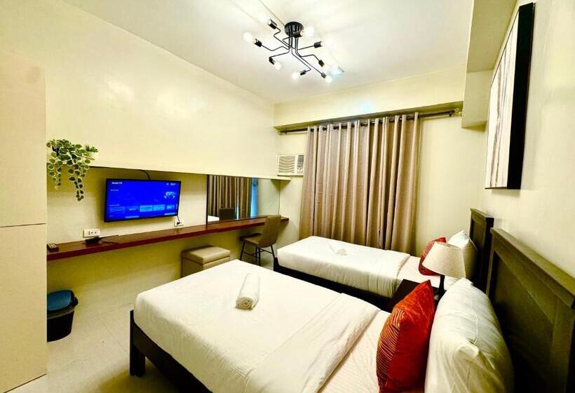 اتاق لوکس با چشم‌انداز شهر, G Square Residences