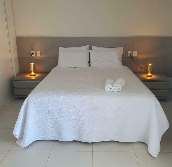 آپارتمان 1 خوابه با چشم‌انداز دریا, Life Tabatinga Beach Flat Com Wi Fi