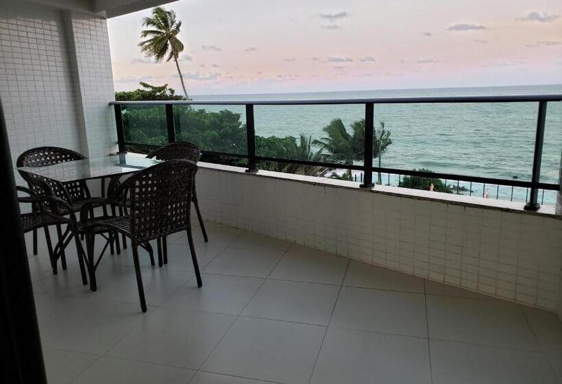 آپارتمان 1 خوابه با چشم‌انداز دریا, Life Tabatinga Beach Flat Com Wi Fi