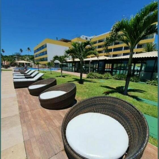آپارتمان 1 خوابه با چشم‌انداز دریا, Life Tabatinga Beach Flat Com Wi Fi
