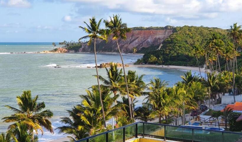 آپارتمان 1 خوابه با چشم‌انداز دریا, Life Tabatinga Beach Flat Com Wi Fi