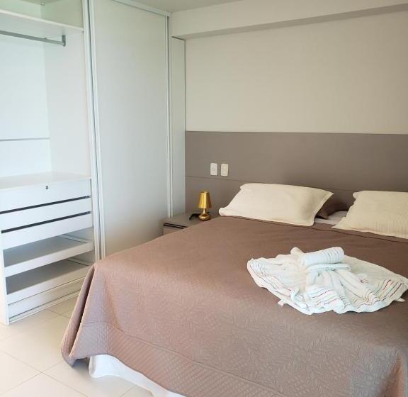 آپارتمان 1 خوابه با چشم‌انداز دریا, Life Tabatinga Beach Flat Com Wi Fi