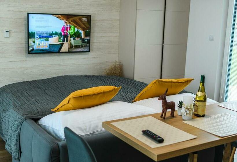 Апартаменты Deluxe 1 Спальня, Apartmány Nmnm Rezidence Nad Městem