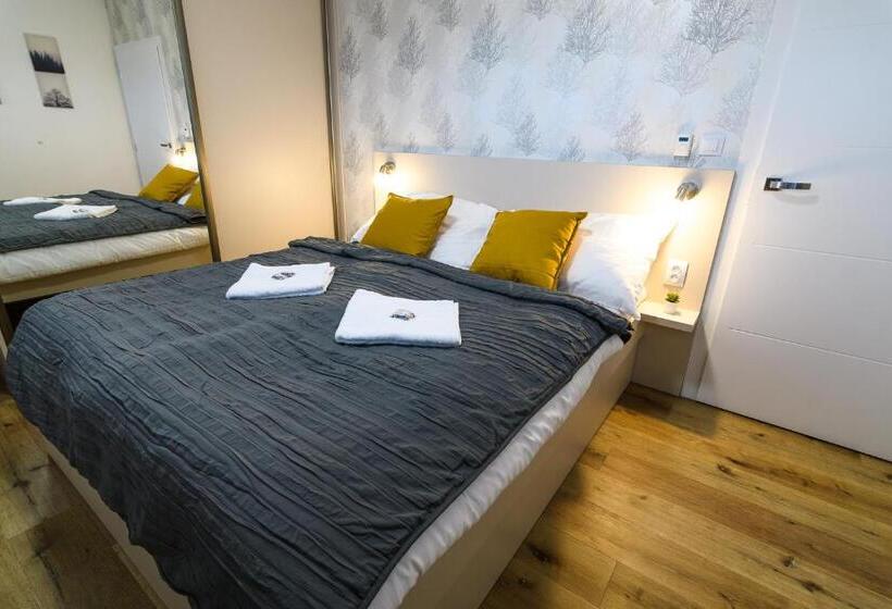 Апартаменты Deluxe 1 Спальня, Apartmány Nmnm Rezidence Nad Městem