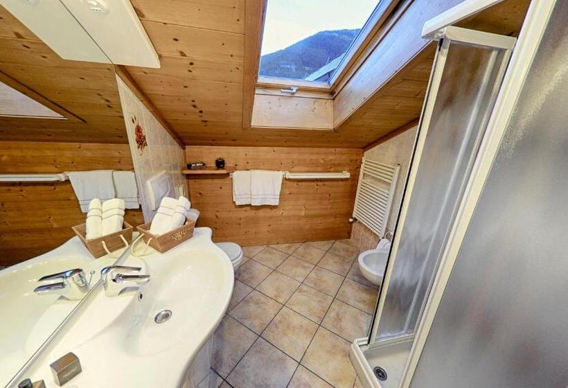 آپارتمان 1 خوابه با چشم‌انداز, Rosengarden Alpine Residence