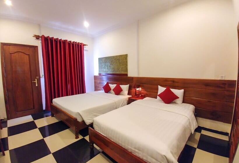 اتاق لوکس سه تخته, Asanak D Angkor Boutique