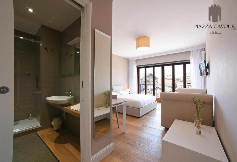 اتاق راحتی سه تخته, B&b Piazza Cavour