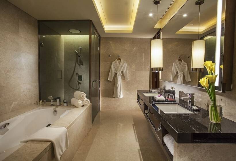 Номер Стандарт Двуспальная Кровать Вид на Город, Crowne Plaza Zhangzhou, An Ihg