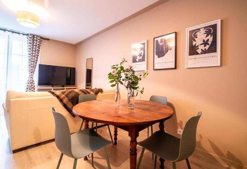 آپارتمان 2 خوابه, Mon Appart Hôtel   Gare De Limoges   Charmant Duplex 1 Et 2 Chambres   Parking En Supp