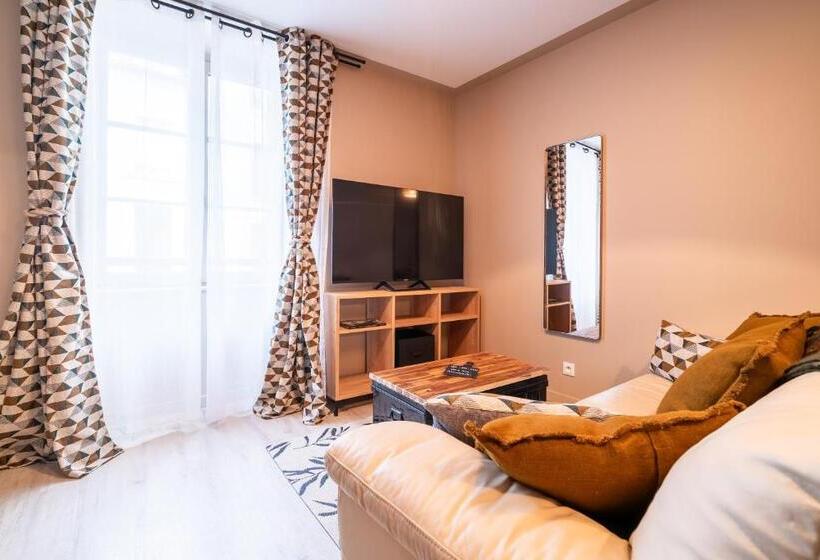 آپارتمان 2 خوابه, Mon Appart Hôtel   Gare De Limoges   Charmant Duplex 1 Et 2 Chambres   Parking En Supp