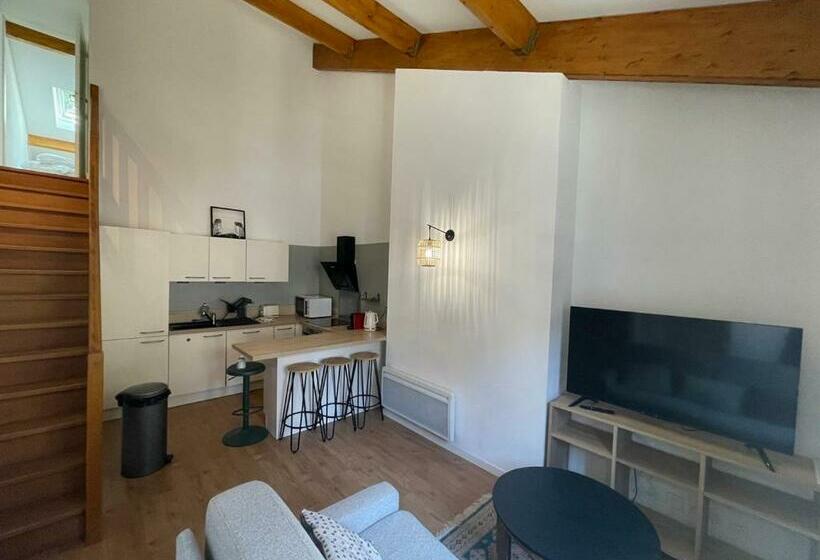آپارتمان دوبلکس 1 خوابه, Mon Appart Hôtel   Gare De Limoges   Charmant Duplex 1 Et 2 Chambres   Parking En Supp