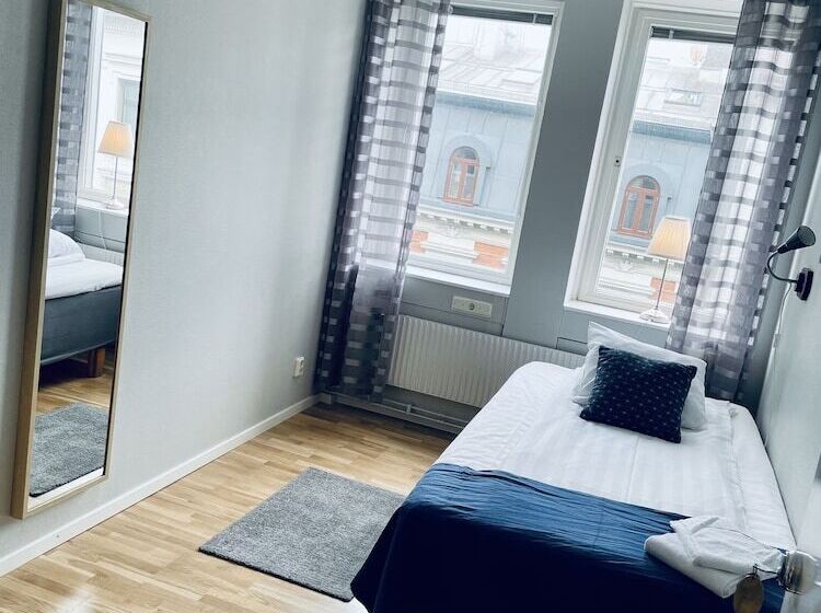 غرفة قياسية فردية حمام مشترك, Le Mat B&b Goteborg City