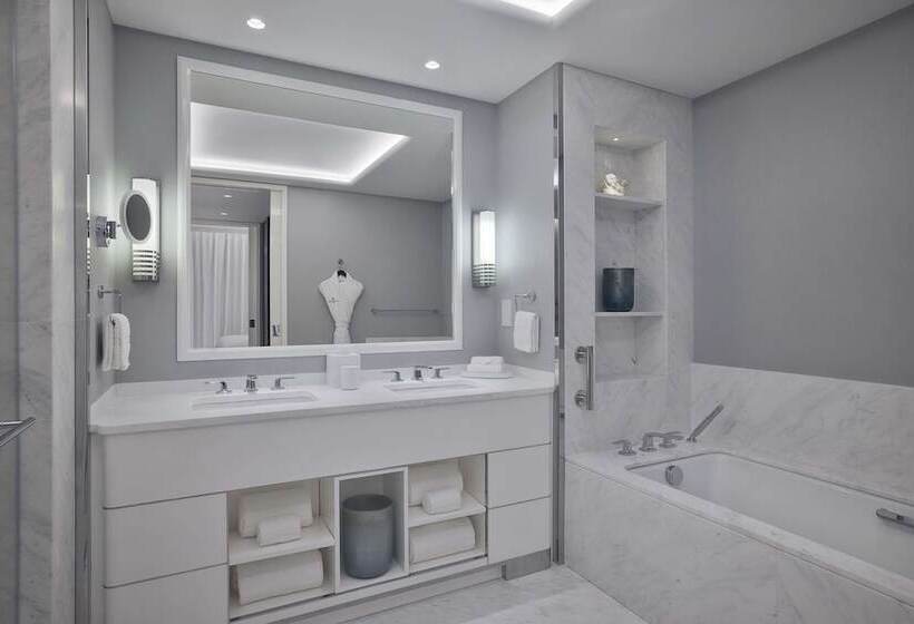 آپارتمان 1 خوابه با چشم‌انداز دریا, Waldorf Astoria Doha Lusail