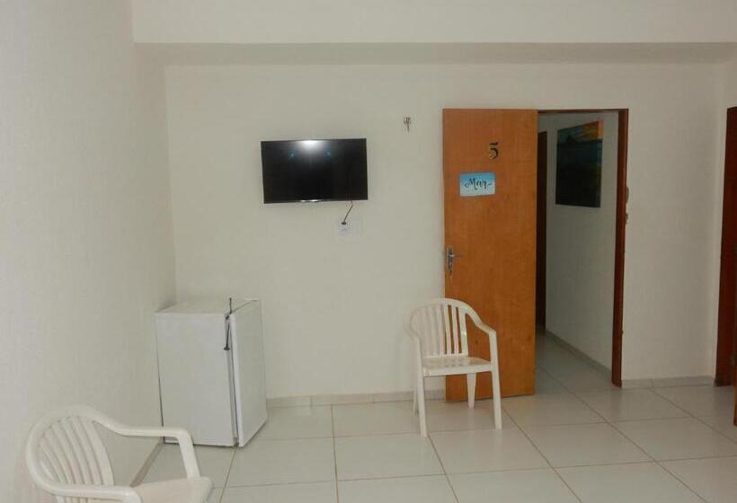 اتاق استاندارد چهار تخته, Pousada Ah Mar