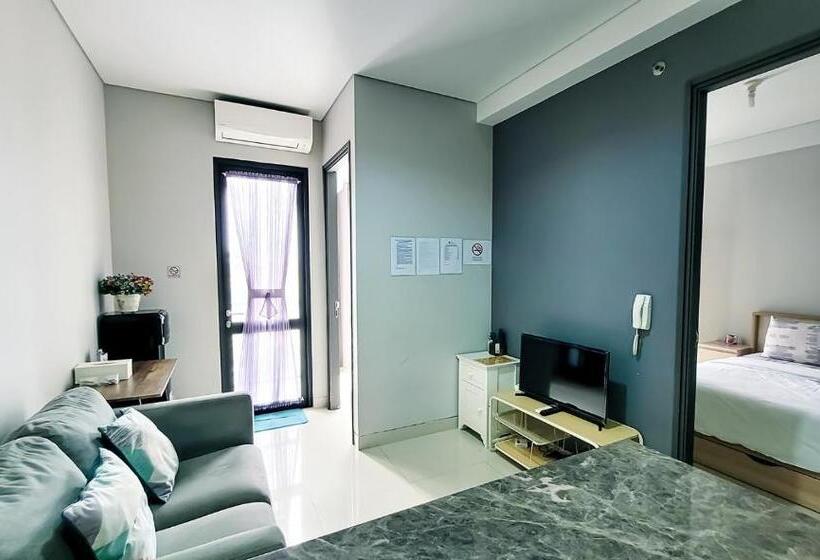 آپارتمان 1 خوابه با چشم‌انداز باغ, Palam Mansion At Apartment One Residence